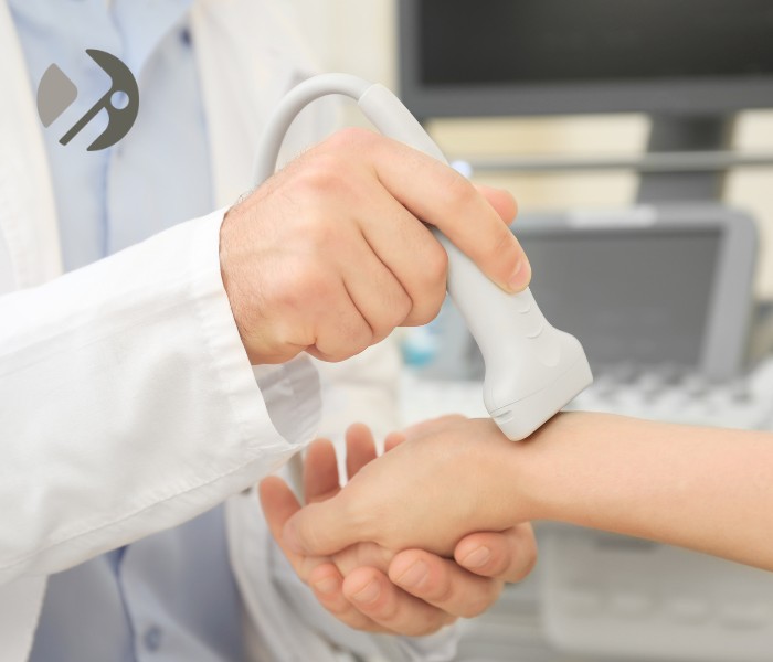 Badanie USG nadgarstka - Dr Marcin Paśnik radiolog MSK