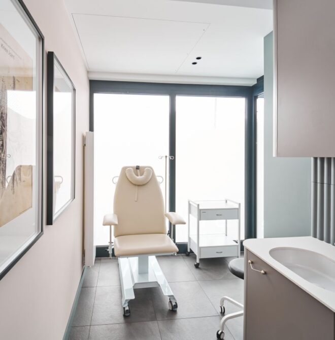 Gabinet preparacji PRP w Synovia Warszawa - sterylna przestrzeń do przygotowania osocza bogatopłytkowego